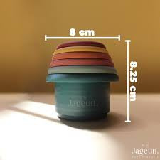 Silicone Baby Teether Stacking Cup